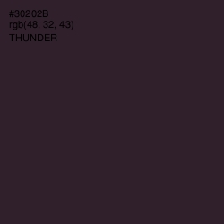 #30202B - Thunder Color Image