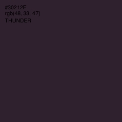 #30212F - Thunder Color Image