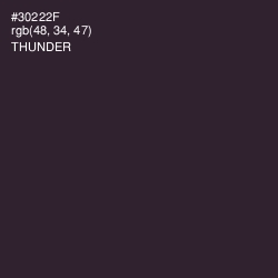 #30222F - Thunder Color Image