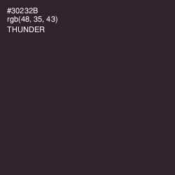 #30232B - Thunder Color Image