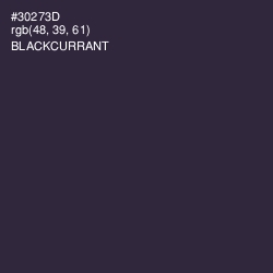 #30273D - Blackcurrant Color Image