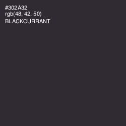 #302A32 - Blackcurrant Color Image