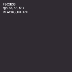 #302B33 - Blackcurrant Color Image