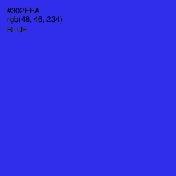 #302EEA - Blue Color Image