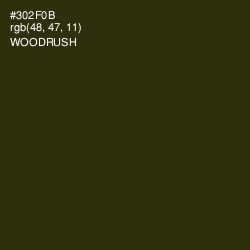 #302F0B - Woodrush Color Image