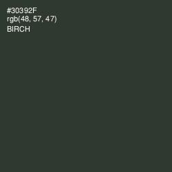#30392F - Birch Color Image