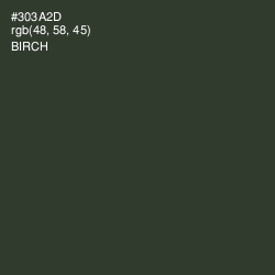 #303A2D - Birch Color Image