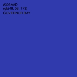 #303AAD - Governor Bay Color Image