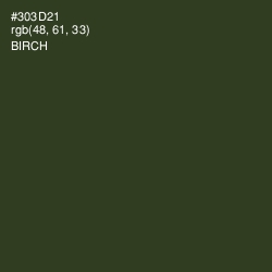 #303D21 - Birch Color Image