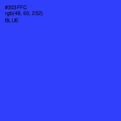 #303FFC - Blue Color Image