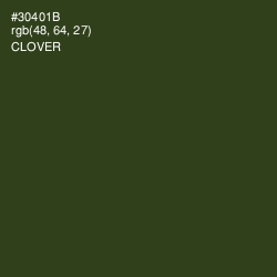 #30401B - Clover Color Image