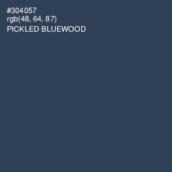 #304057 - Pickled Bluewood Color Image