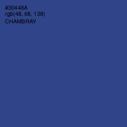 #30448A - Chambray Color Image