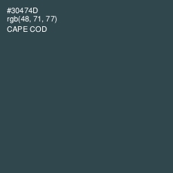 #30474D - Cape Cod Color Image