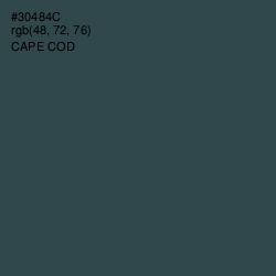 #30484C - Cape Cod Color Image