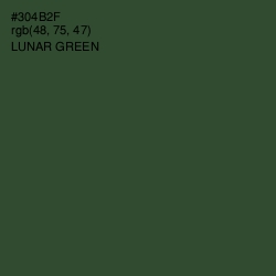 #304B2F - Lunar Green Color Image