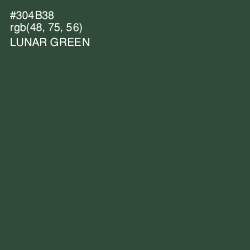 #304B38 - Lunar Green Color Image