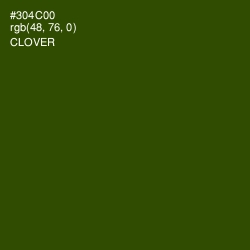 #304C00 - Clover Color Image