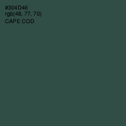 #304D46 - Cape Cod Color Image