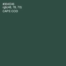 #304E46 - Cape Cod Color Image