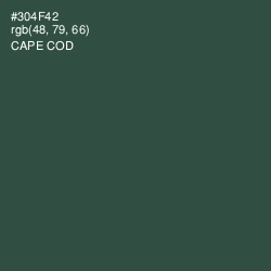 #304F42 - Cape Cod Color Image