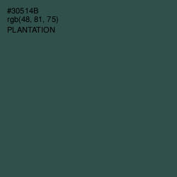 #30514B - Plantation Color Image