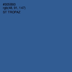 #305B93 - St Tropaz Color Image