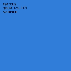 #307CD9 - Mariner Color Image