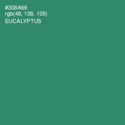 #308A69 - Eucalyptus Color Image