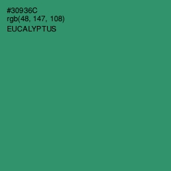 #30936C - Eucalyptus Color Image