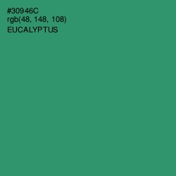 #30946C - Eucalyptus Color Image