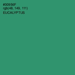 #30956F - Eucalyptus Color Image