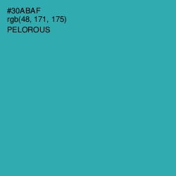 #30ABAF - Pelorous Color Image