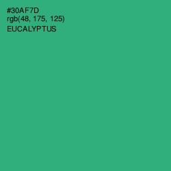 #30AF7D - Eucalyptus Color Image