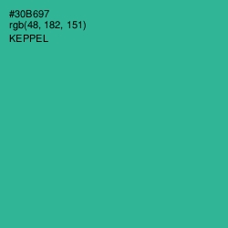 #30B697 - Keppel Color Image