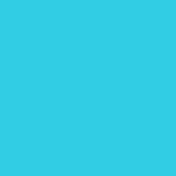 #30CDE5 - Turquoise Color Image