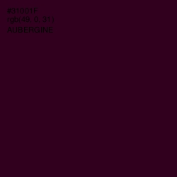 #31001F - Aubergine Color Image