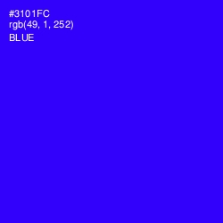 #3101FC - Blue Color Image