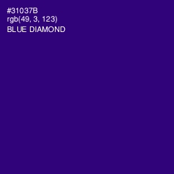 #31037B - Blue Diamond Color Image