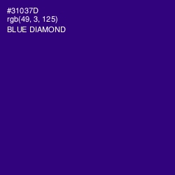 #31037D - Blue Diamond Color Image