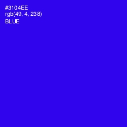 #3104EE - Blue Color Image