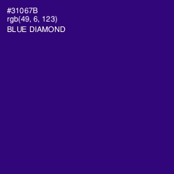 #31067B - Blue Diamond Color Image