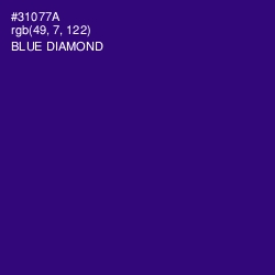 #31077A - Blue Diamond Color Image