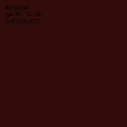 #310C0A - Chocolate Color Image