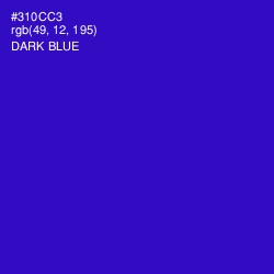 #310CC3 - Dark Blue Color Image