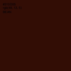 #310D05 - Bean   Color Image