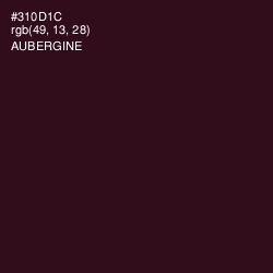 #310D1C - Aubergine Color Image