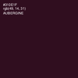 #310E1F - Aubergine Color Image