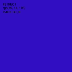 #310EC1 - Dark Blue Color Image