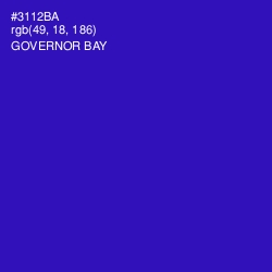 #3112BA - Governor Bay Color Image